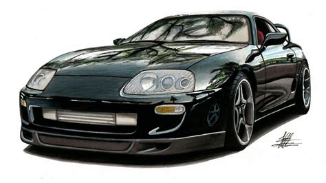 Supra Mk4 Drawing