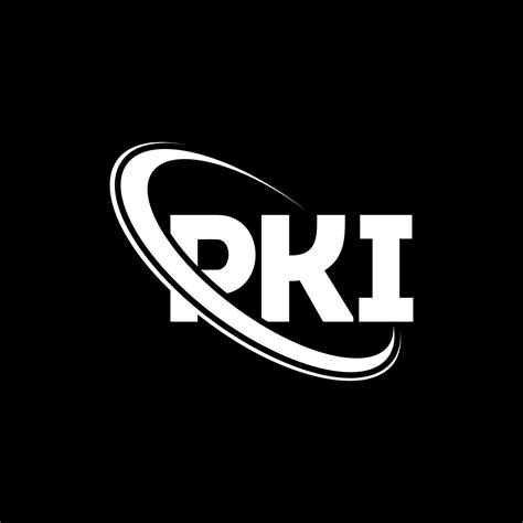 PKI logo. PKI letter. PKI letter logo design. Initials PKI logo linked with circle and uppercase ...