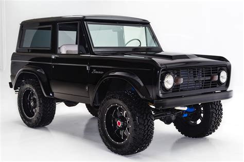 Image result for jet black ford bronco | Ford bronco, Classic bronco, Bronco