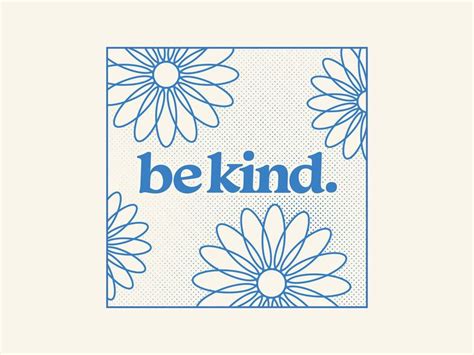 be kind. | Graphic design branding, Riso print, Graphics inspiration