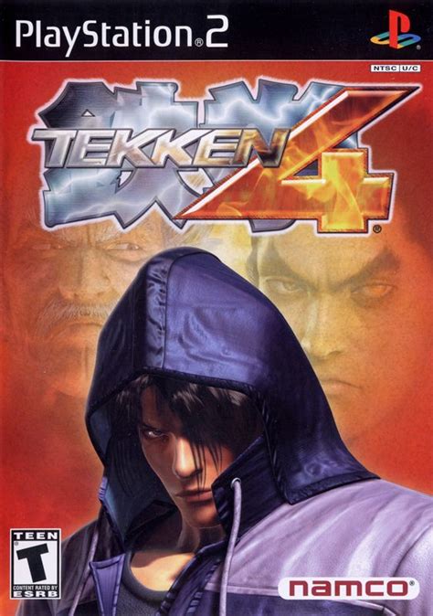 Tekken 4 (2002) PlayStation 2 box cover art - MobyGames