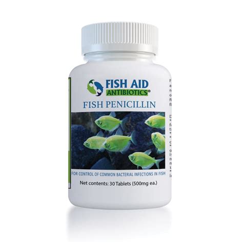 (Fish Pen Forte Equivalent) Fish Penicillin Plus - 500 mg - 30 count ...