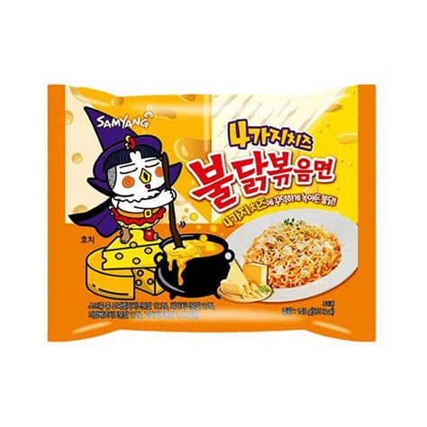 Samyang - Buldak Quattro Cheese Hot Chicken flavor Ramen#N#– Fengany