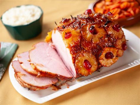 Pineapple Brown Sugar-Glazed Boneless Ham Recipe | Food Network Kitchen ...