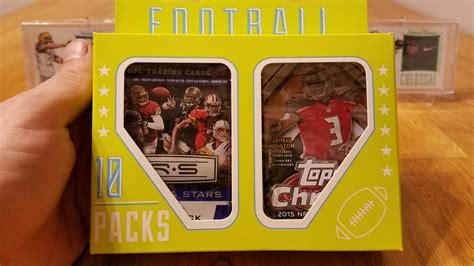 $12 Target Football Card Box. Fairfield Company 10 Pack Repack - YouTube