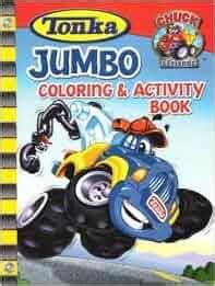 Tonka Jumbo Coloring & Activity Book ~ Tow Truck (Chuck & Friends): Hasbro: 9781593946807 ...