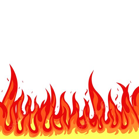 Fire Vector Background, Fire, Vector, Flame PNG and Vector with ...