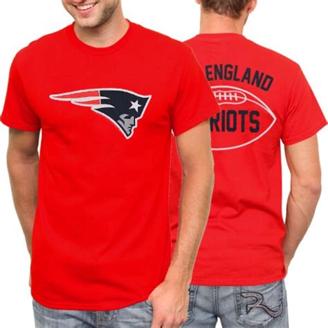 New England Patriots Touchdown T-Shirt - Red - Fanatics.com