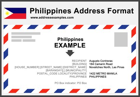 How Do You Write An Address With Zip Code Philippines at Ruth Littlejohn blog