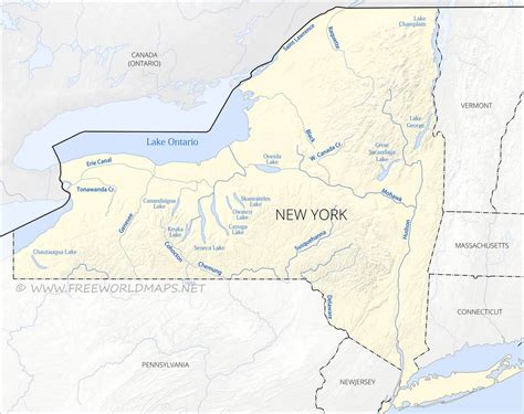 15+ Map of new york state rivers image HD – Wallpaper