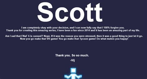 Scott Cawthon Retiring : Prizesuet On Twitter Fuck Man Scott Cawthon ...