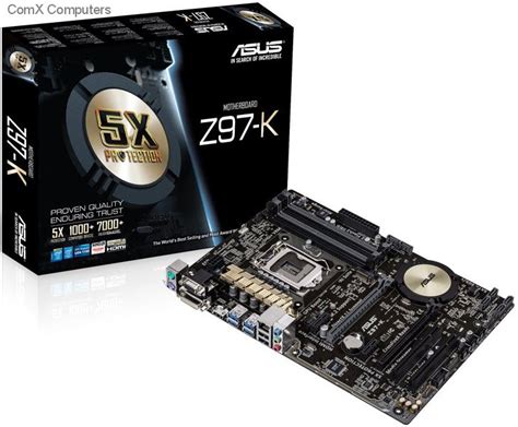 Specification sheet (buy online): Z97-K Asus Z97-K all-in-one Intel Z97 chipset LGA 1150 Motherboard