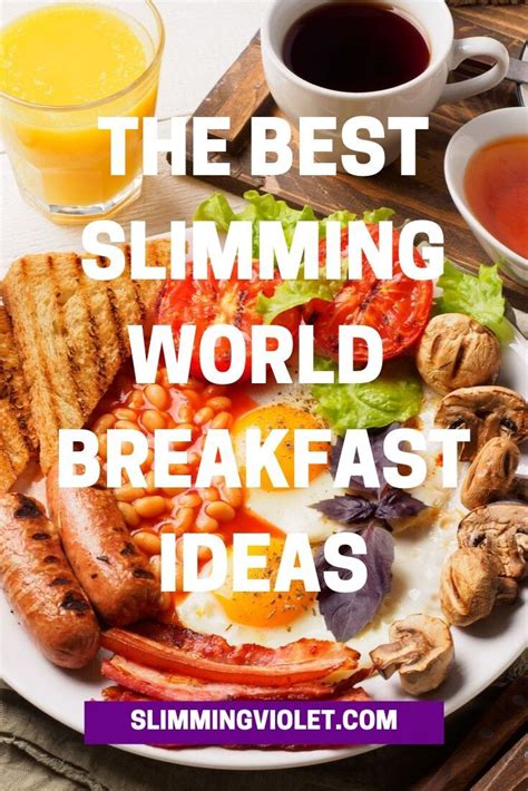 Slimming World Breakfast Ideas | Slimming world breakfast, Slimming ...