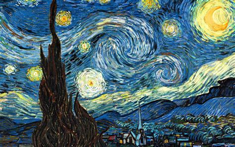 Vincent Van Gogh the Starry Night Desktop Wallpapers - Top Free Vincent ...