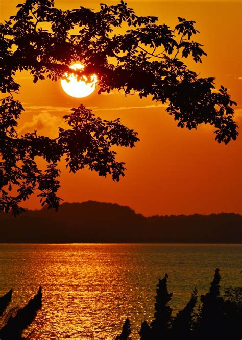 Pin by Flowers In Heart on Moon, Sunset & Sunrise | Sunset nature ...