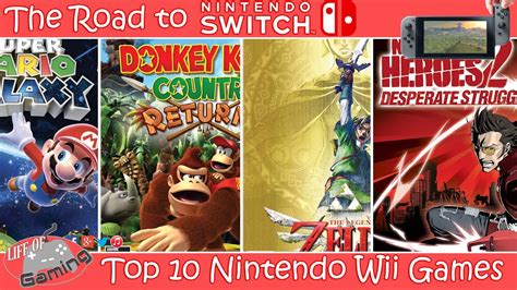 Road to Nintendo Switch - Top 10 Wii Games - YouTube