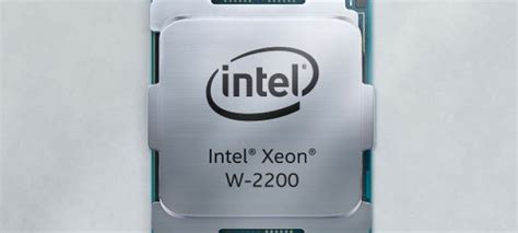 Intel announce new Xeon W-2200 series processors | KitGuru