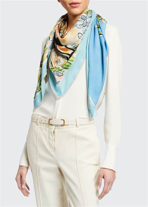 Loro Piana Giardino Segreto Cashmere/Silk Scarf