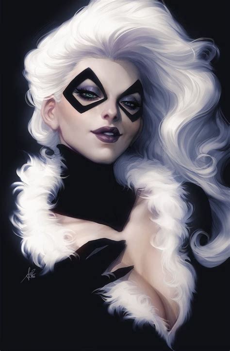 Black Cat #1 variant cover by Artgerm | Stanley Lau * | Black cat ...