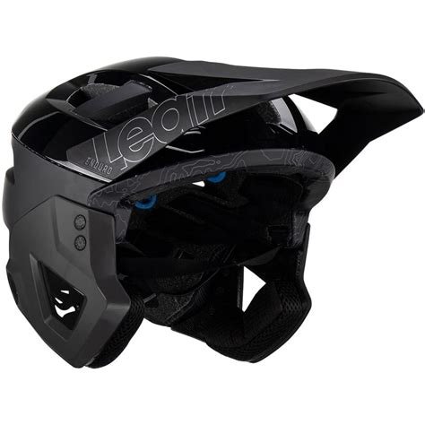 Leatt Helmet MTB Enduro 3.0 Stealth | Fullface Helmets | BMO Bike Mailorder