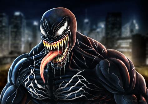 Venom Face Wallpapers - Wallpaper Cave