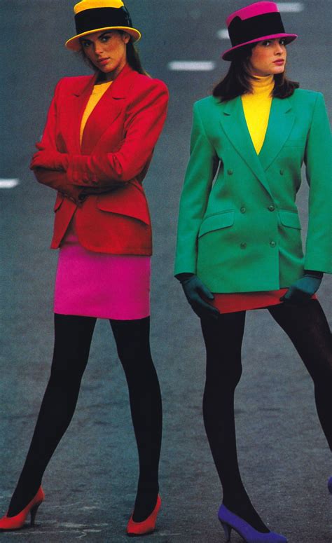 Periodicult 1980-1989 | 1980s fashion, 80s fashion trends, 80s fashion