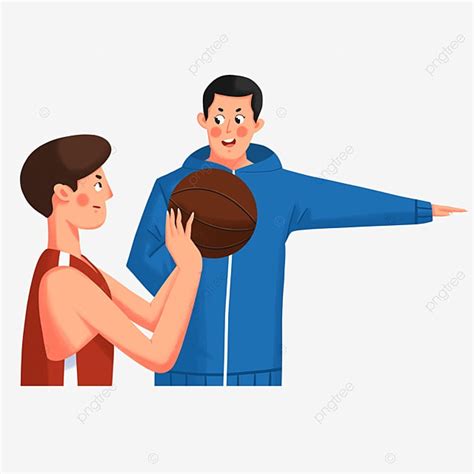 Train Drawn Clipart PNG Images, Basketball Training Original Hand Drawn ...