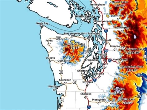 Puyallup Weather Forecast: Rain, Wind And Heavy Mountain Snow ...