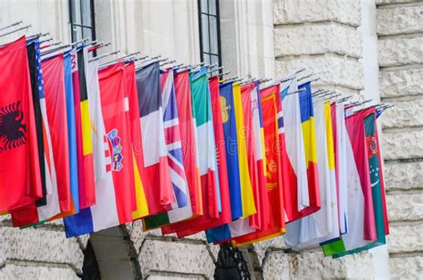 International Flags in a Row Stock Image - Image of flags, economy: 149830909