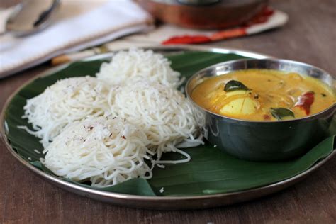 Idiyappam - Cuisine of Kerala - Dish for Breakfast - Idiyappam Recipe