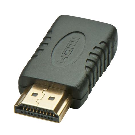 Mini HDMI Female To HDMI Male Adapter - from LINDY UK