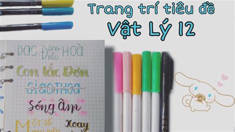 Mẫu trang trí tiêu đề đẹp nhất - ý tưởng sáng tạo nhất 2024