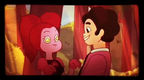 Steven kiss spinel♥ (CREDIT TO THE PERSON WHO DID THIS VIDEo!) - YouTube