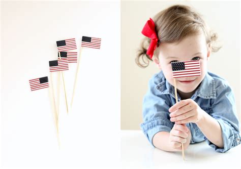 Free Printable Miniature U.S. Flags