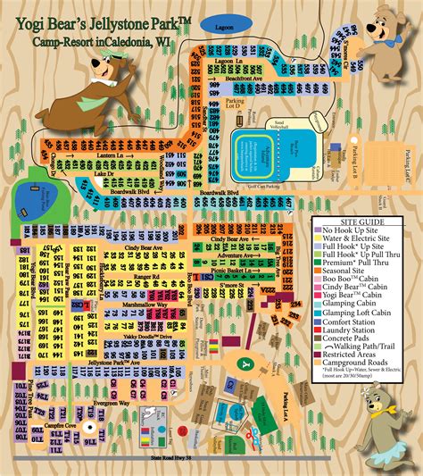 Resort Map — Jellystone Park™ Camp-Resort in Caledonia