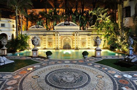 The Versace Mansion Million Mosaic Pool. | Versace mansion, Mansions, Miami mansion