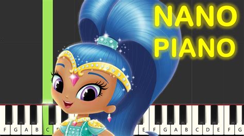 Shimmer and Shine - Mistake Song Piano Tutorial - YouTube