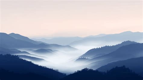 Landscape Wallpaper - Forest, Fog, OS #11927