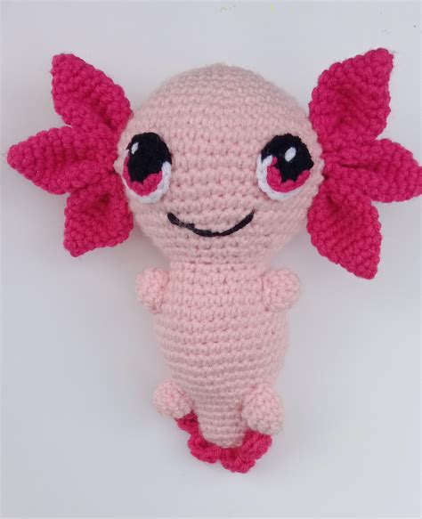 Crochet Axolotl Plush | Crochet by Carms