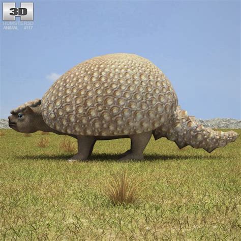 Glyptodon Glyptodon | 3D model | Ancient animals, Extinct animals, Animals