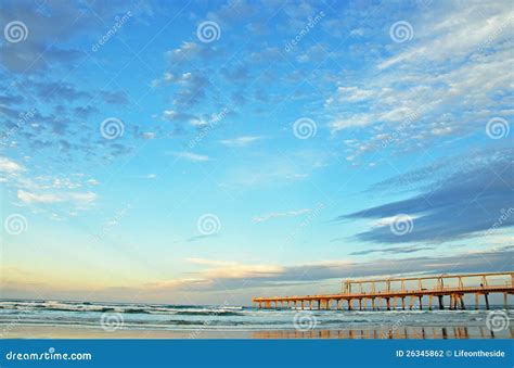 The Spit - Fishing Bridge Gold Coast, Australia Stock Photo - Image of ...