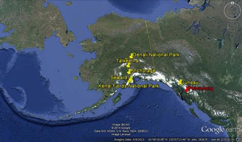 Talkeetna Mountains Alaska Map - Domini Hyacintha