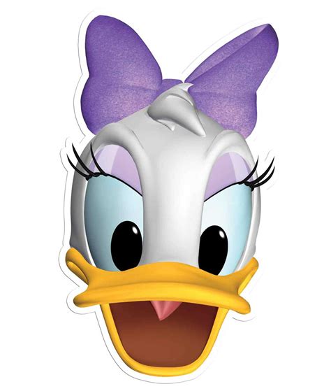 Daisy Duck Face Mask (SSF0093) buy Disney Star Face Masks at Starstills.com