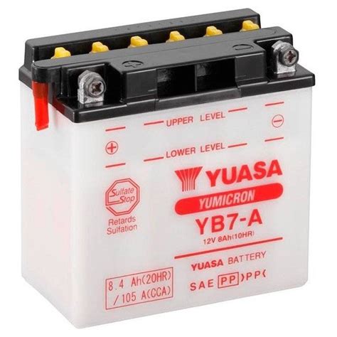 Yuasa YB7-A| Bateria moto 12V 8Ah