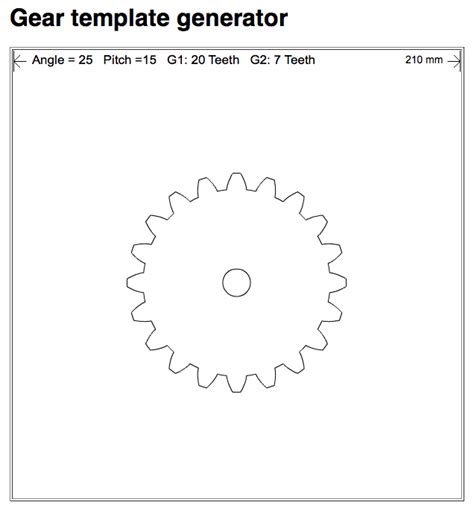 Free gear template generator program - lasopakarma