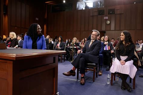 Photographs of Ketanji Brown Jackson's Family at Hearings | TIME