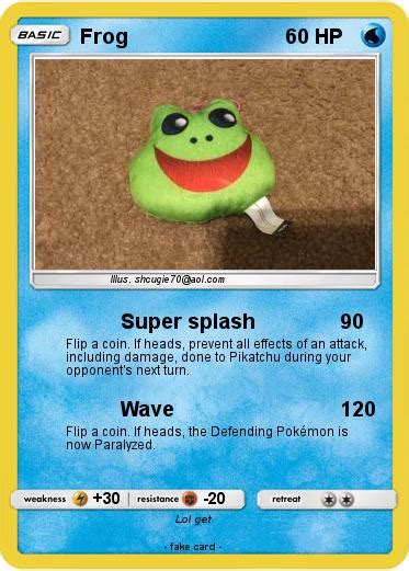 Pokémon Frog 274 274 - Super splash - My Pokemon Card