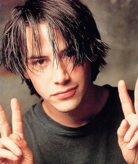 Fotos de Keanu Reeves joven que te harán creer en el amor a primera ...