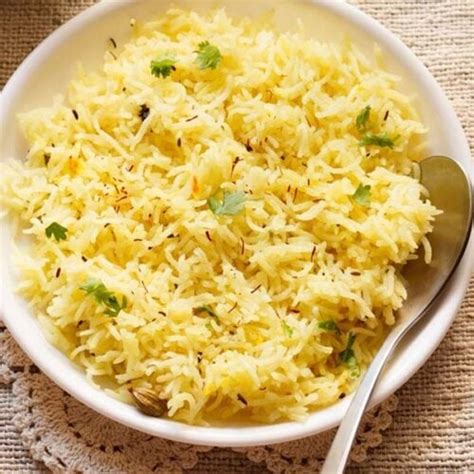 Saffron Rice | Yellow Rice (Easy Indian Recipe) » Dassana's Veg Recipes