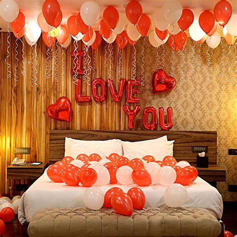 Marriage Anniversary Room Decoration Ideas - img-willow